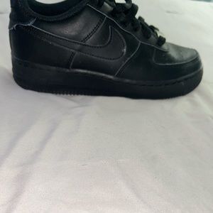 AirForce 1’s, Black, 6.5